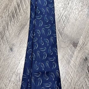 Giorgio Armani Blue Paisley Tie